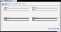 Device Preferences Dialog